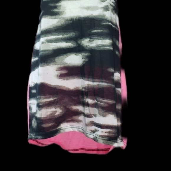 XHILARATION Racer Back Long Tee - Picture 2 of 4